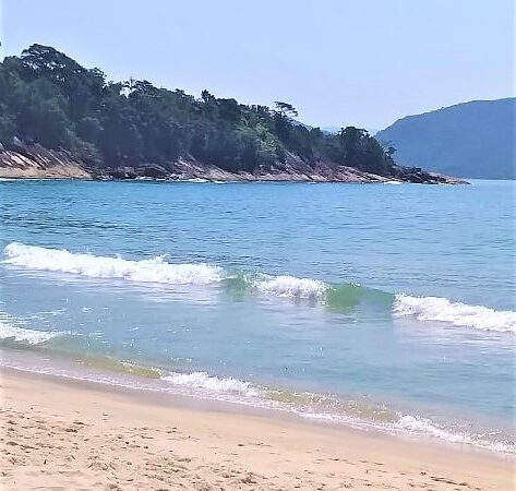 Praia de Caçandoca, paraíso em Ubatuba