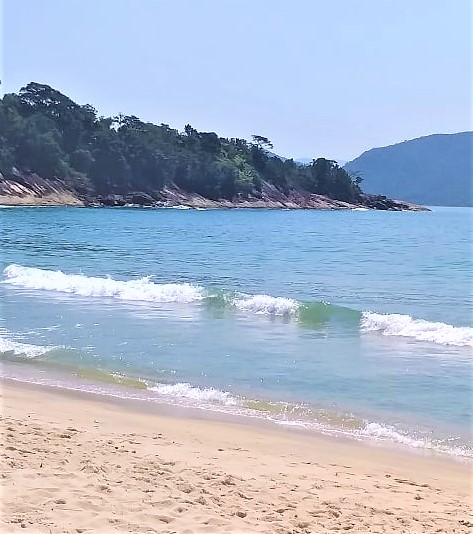 Praia de Caçandoca, paraíso em Ubatuba