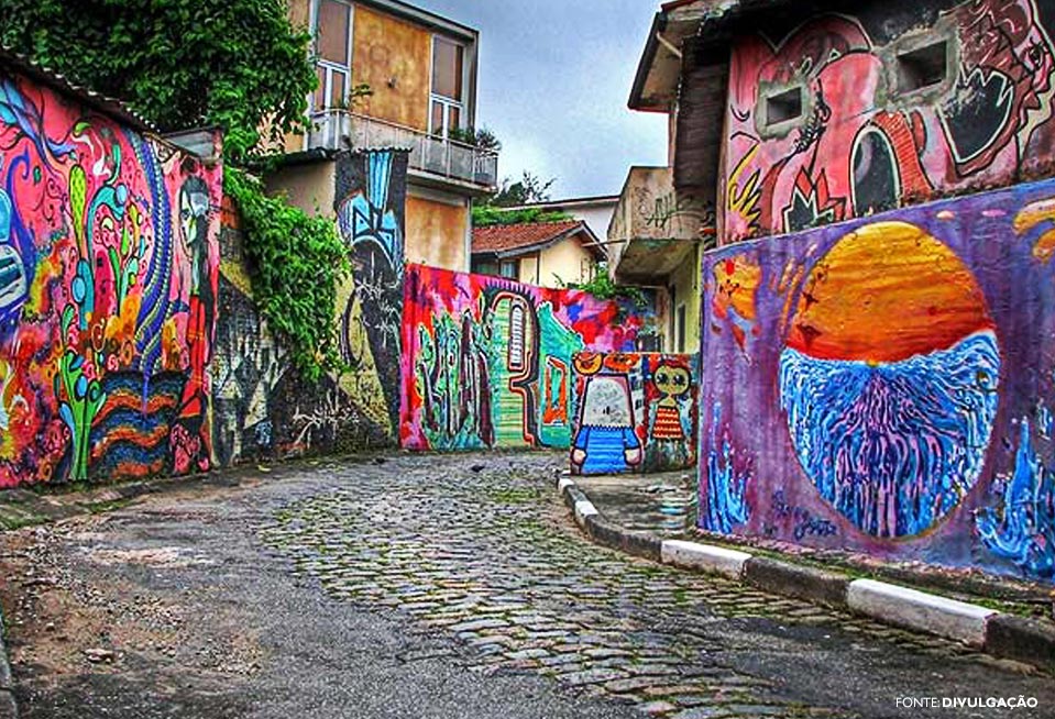 Beco do Batman, museu do grafite a céu aberto