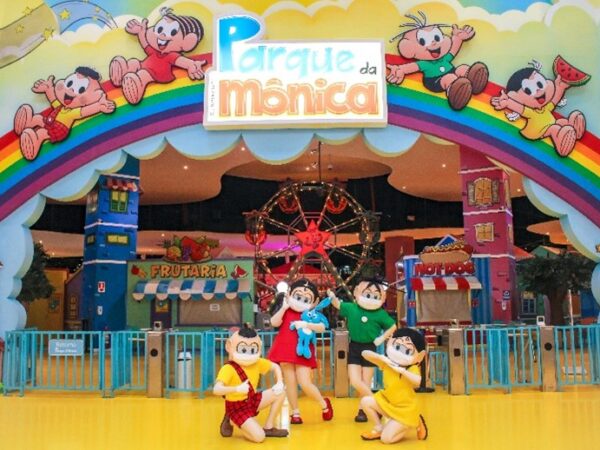 Parque da Mônica opção de diversão para criançada
