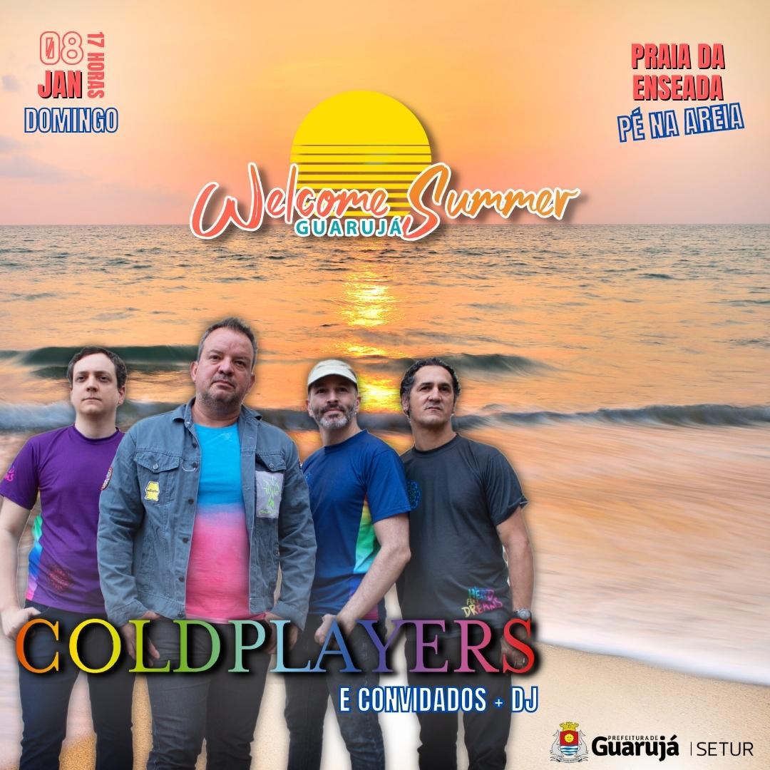 Coldplayers nesse fim de semana no Guarujá
