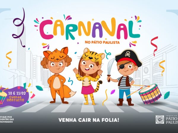 Bloquinho de Carnaval faz a folia no Shopping Pátio Paulista