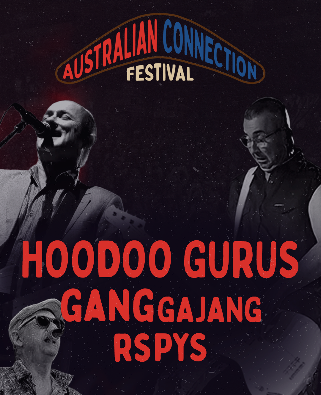 Australian Connection Festival traz na bagagem as icônicas bandas Hoodoo Gurus, GANGgajang e RSpys