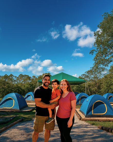 Caminhos do Mar lança nova experiência  de camping em família